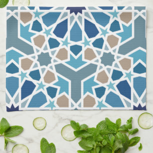 Paño De Cocina Patrón de mosaico marroquí