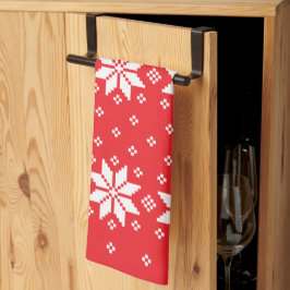 Paño De Cocina Patrón de navidad 5