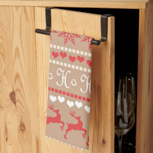 Paño De Cocina Patrón de Navidades populares