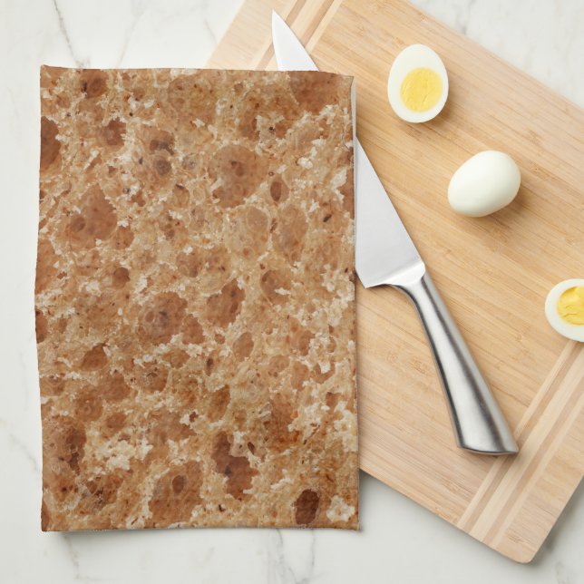 Paño De Cocina Patrón de pan de panadería (Doblado Cuarto)