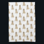 Paño De Cocina Patrón de perro de Briard<br><div class="desc">Me encanta este dulce patrón de un ilustracion de acuarela de perro briard porque es lo suficientemente clásico como para servir como neutral, ¡pero aparece como una pieza independiente! ¡Es la adición perfecta a cualquier habitación familiar, guardería, oficina o incluso a la cueva masculina! Cuidate a tu mejor amigo. Para...</div>