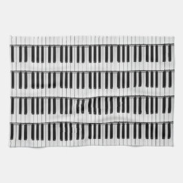 Paño De Cocina Patrón de piano