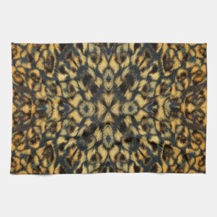Paño De Cocina Patrón de pieles leopardo de Kaleidoscope