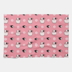 Paño De Cocina patrón de pingüino