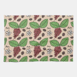 Paño De Cocina Patrón de planta Java