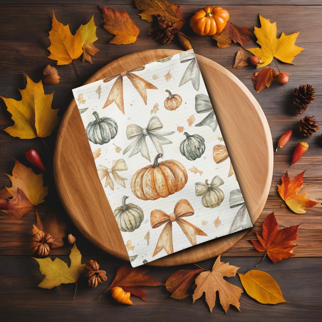 Paño De Cocina Patrón de plegado de otoño (Subido por el creador)