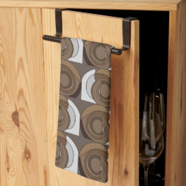 Paño De Cocina Patrón de resumen de caracoles