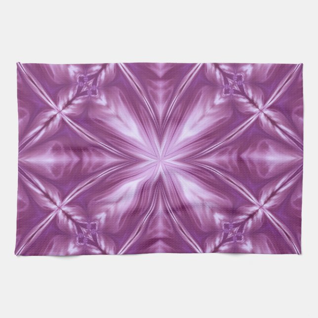 Paño De Cocina Patrón de resumen de nubes blancas lechosas de Dah (Horizontal)