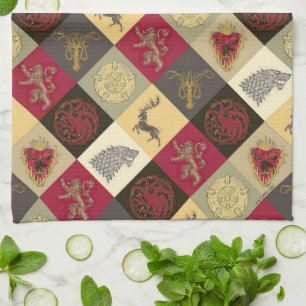 Paño De Cocina Patrón de Sigil de Juego de Tronos