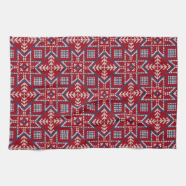 Paño De Cocina Patrón de suéter escandinavo festivo