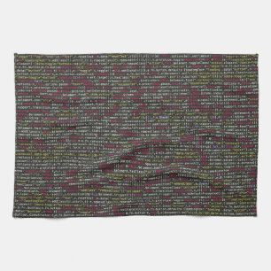 Paño De Cocina Patrón de terminal del desarrollador