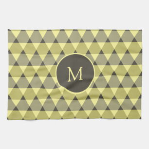 Paño De Cocina Patrón de triángulos