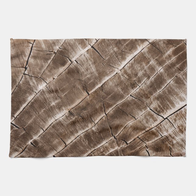 Paño De Cocina Patrón de veta de madera (Horizontal)
