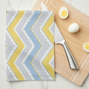 Paño De Cocina Patrón de zigzag