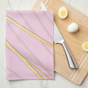 Paño De Cocina Patrón dorado 2