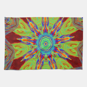 Paño De Cocina Patrón étnico asiático-africano