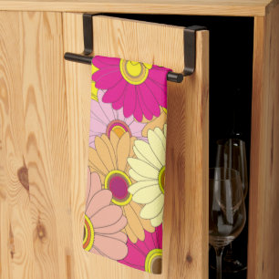Paño De Cocina patrón floral
