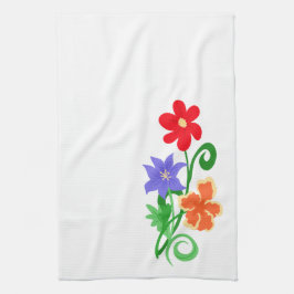 Paño De Cocina Patrón floral