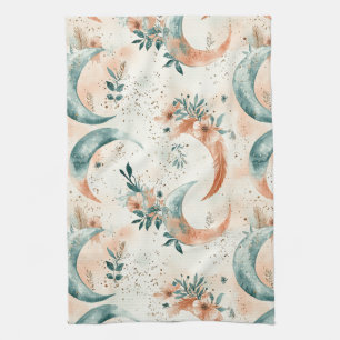 Paño De Cocina Patrón floral celestial (7)