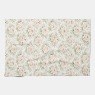 Paño De Cocina Patrón floral nupcial