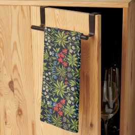 Paño De Cocina Patrón floral vintage de William Morris Millefluer