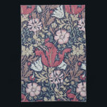 Paño De Cocina Patrón floral vintage, William Morris<br><div class="desc">William Morris (24 de marzo de 1834 a 3 de octubre de 1896) fue un diseñador textil, poeta, novelista, traductor y activista socialista británico asociado al Movimiento de Artes y Artesanías Británicas. Fue uno de los principales contribuyentes al resurgimiento de las artes textiles tradicionales británicas y de los métodos de...</div>