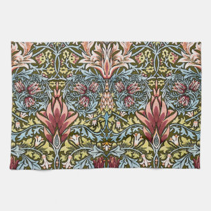 Paño De Cocina Patrón floral William Morris Snakeshead