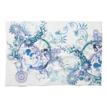 Patrón invernal. Azul. Turquesa.