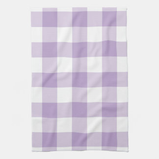 Paño De Cocina Patrón Lavender Gingham