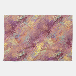 Paño De Cocina Patrón líquido rojo ruby