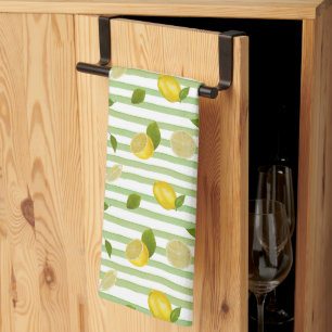 Paño De Cocina Patrón Mediterráneo Citrus Picnic