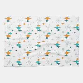 Paño De Cocina Patrón moderno Starburst Mid Century