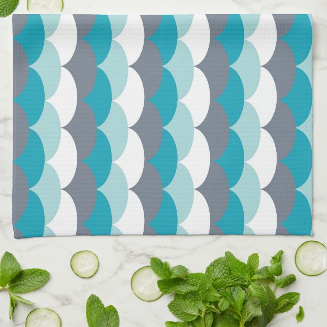 Paño De Cocina Patrón Náutico (Doblado)