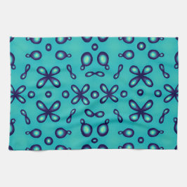 Paño De Cocina Patrón Orbital Atómica de Química Orgánica