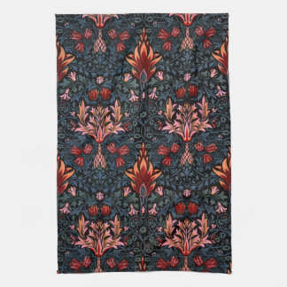 Paño De Cocina Patrón oscuro de William Morris Snakeshead