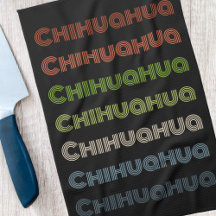 Patrón retro chihuahua