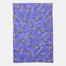 Paño De Cocina Patrón sin foco azul