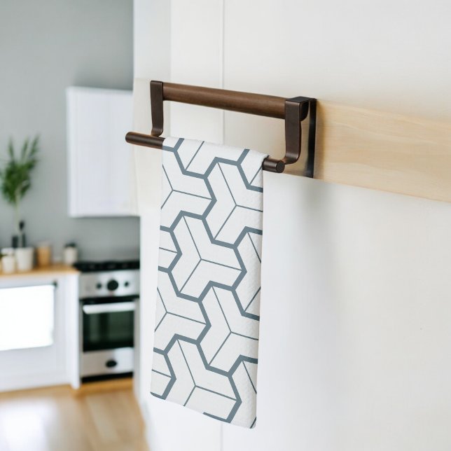 Paño De Cocina Patrón sin problemas de formas geométricas (Kitchen Towel)