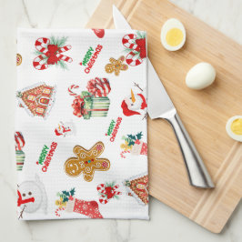 Paño De Cocina Patrón sin soldadura de los navidades
