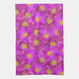 Paño De Cocina Patrón sin soldadura de Rosa salvaje