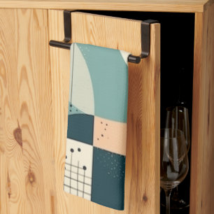 Paño De Cocina Patrón sin soldadura mínimo abstracto - Geométrico