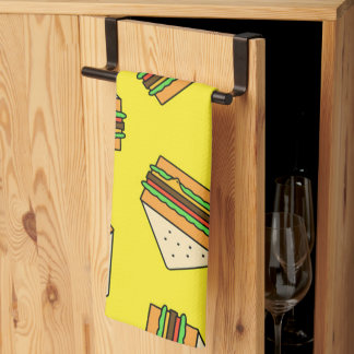 Paño De Cocina Patrón sin soldadura | Sandwich Puns| Sandwic