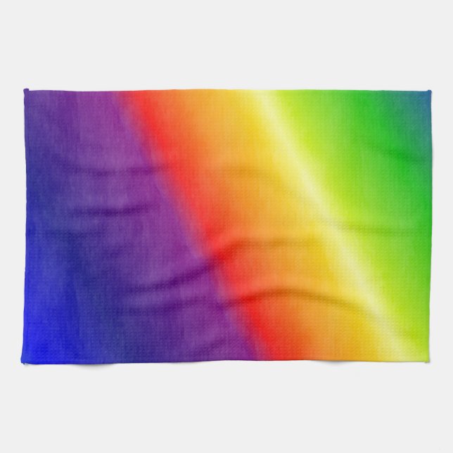 Paño De Cocina Patrones arcoiris (Horizontal)