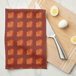 Paño De Cocina Patrones de fruta Regalos de Naranja de sangre