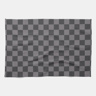 Paño De Cocina Patrones Negros Cuadros Cuadros Cuadriculado