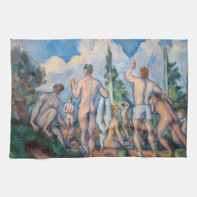 Paño De Cocina Paul Cezanne - Bathers (Horizontal)