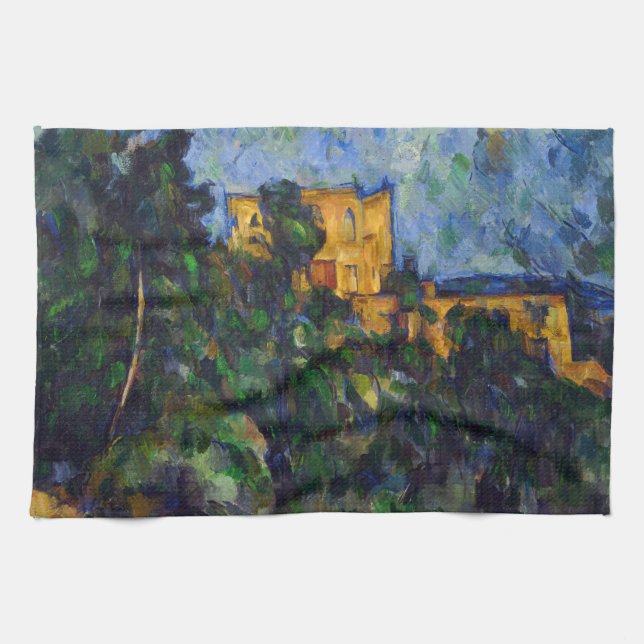 Paño De Cocina Paul Cezanne - Chateau Noir (Horizontal)