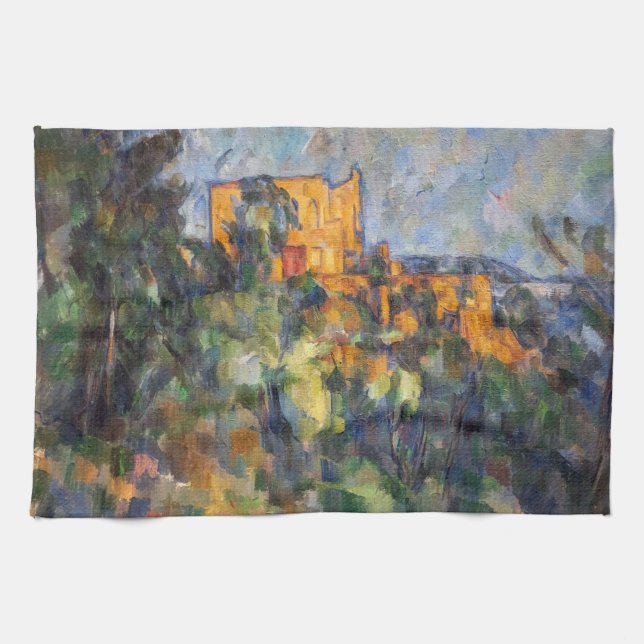 Paño De Cocina Paul Cezanne - Chateau Noir (Horizontal)