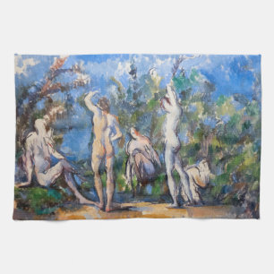 Paño De Cocina Paul Cezanne - Cinco Bathers