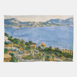 Paño De Cocina Paul Cezanne - Golfo de Marsella visto desde Estaq